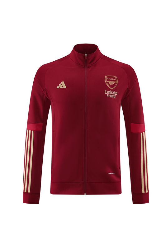 23 Arsenal maroon suit